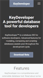Mobile Screenshot of keydeveloper.com